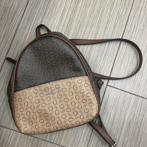 Guess mini backpack.